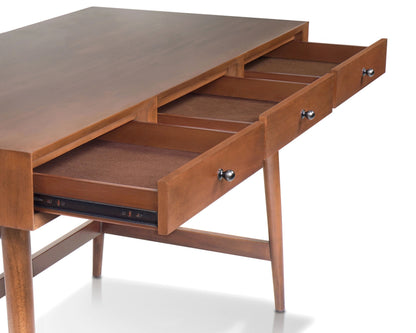 Flynn Large Desk, Chestnut