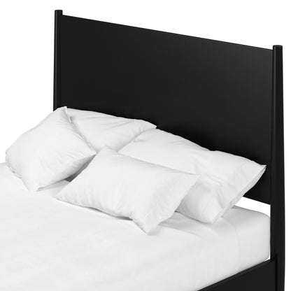 Flynn Standard King Platform Bed, Black