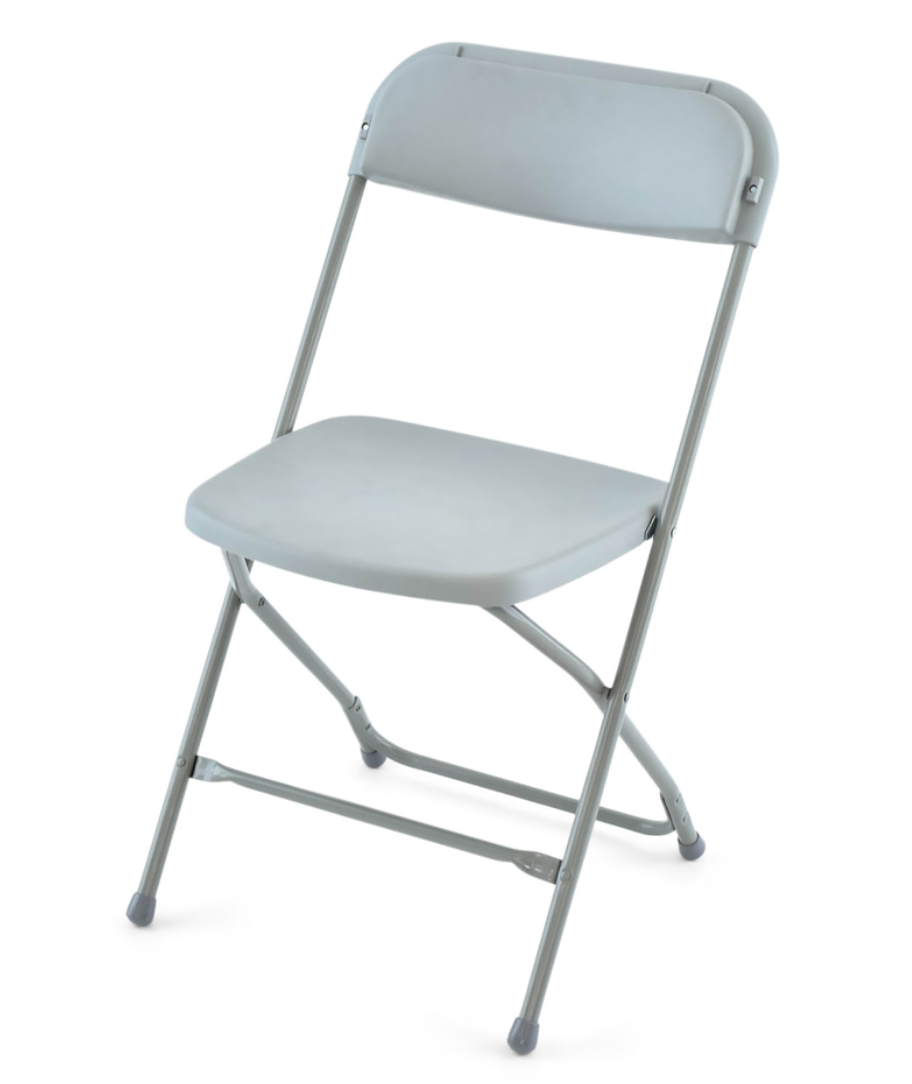 White Plastic Folding Chairs