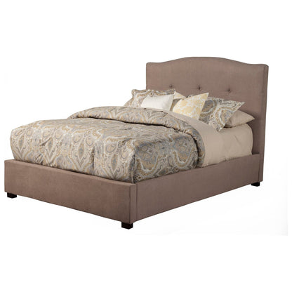 Amanda Queen Tufted Upholstered Bed, Haskett/Jute