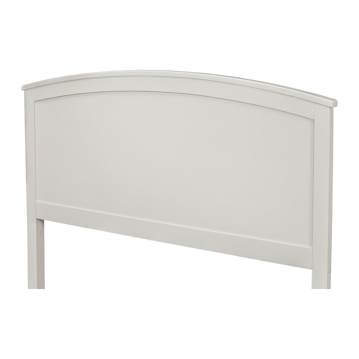 Baker Standard King Panel Bed, White
