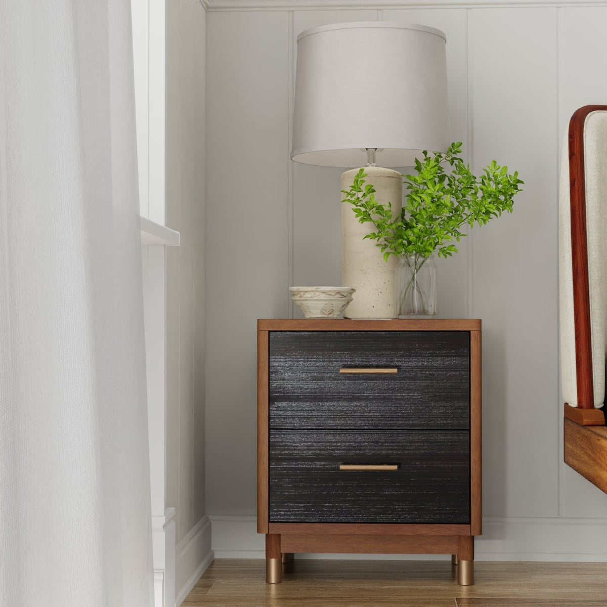 Belham 2 Drawer Nightstand