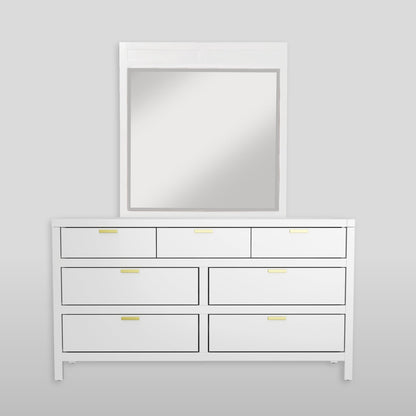 Carmel Mirror, White