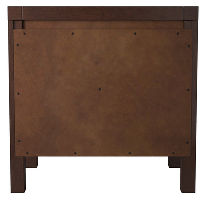 Carmel 2 Drawer Nightstand, Cappuccino