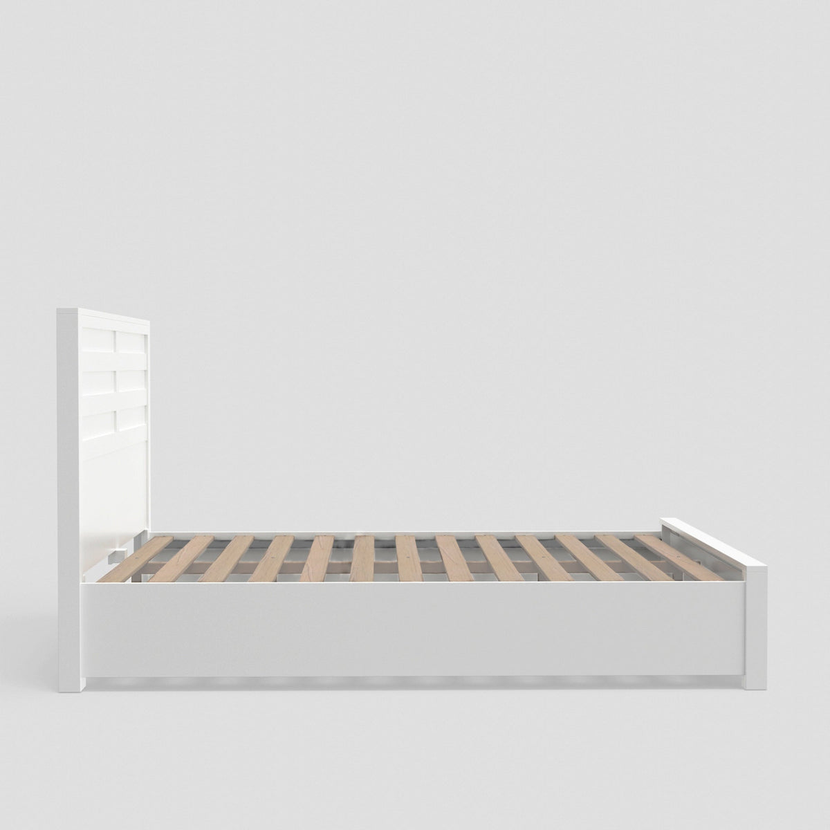 Carmel Eastern King Storage Bed, White