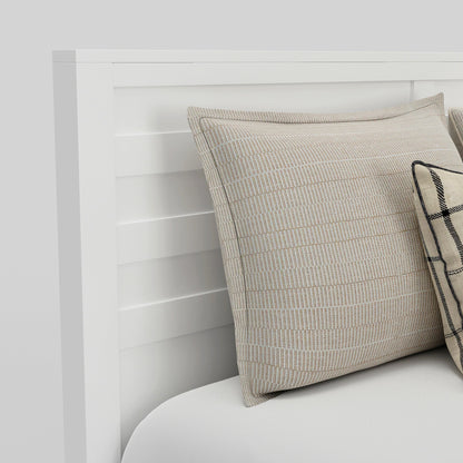Carmel Full Size Storage Bed, White