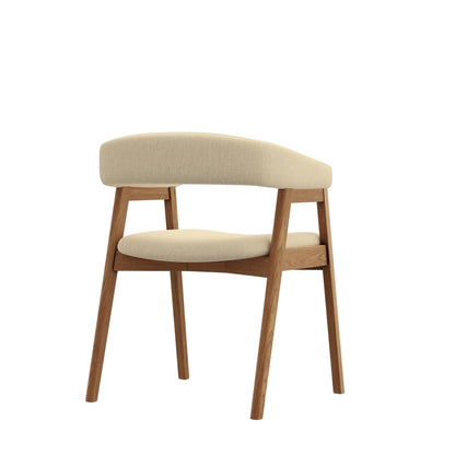 Cove Curved Back Chairs, Natural (Set of 2)