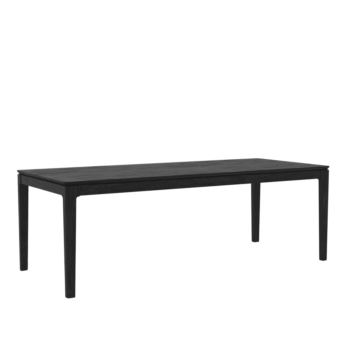 Cove Rectangular Extension Dining Table, Vintage Black