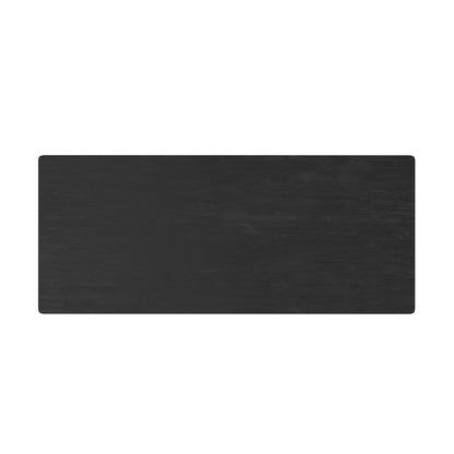 Cove Rectangular Extension Dining Table, Vintage Black