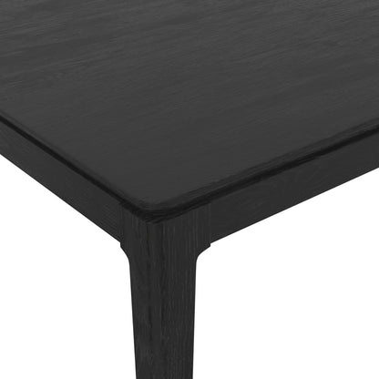 Cove Rectangular Extension Dining Table, Vintage Black