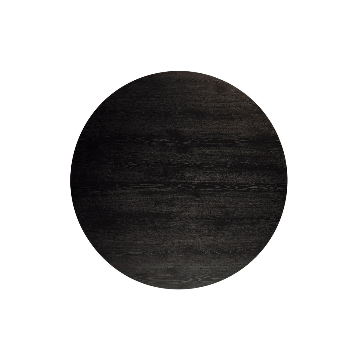 Cove Round 47" Dining Table, Vintage Black