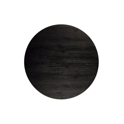 Cove Round 47" Dining Table, Vintage Black