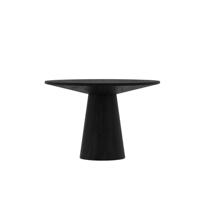 Cove Round 47" Dining Table, Vintage Black