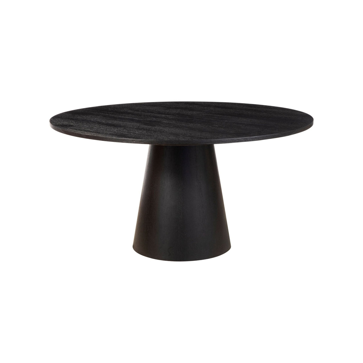 Cove Round 59" Dining Table, Vintage Black
