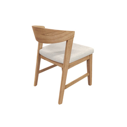 Cove Wood Back Chairs (Set of 2), Natural