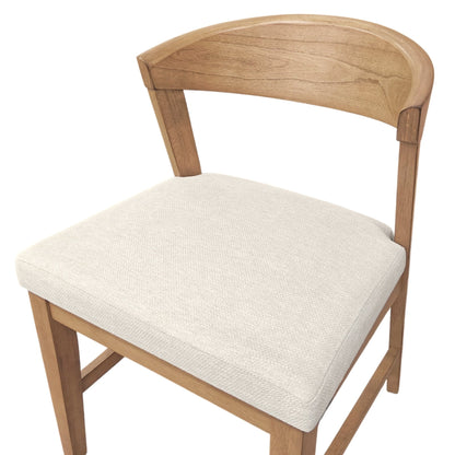 Cove Wood Back Chairs (Set of 2), Natural