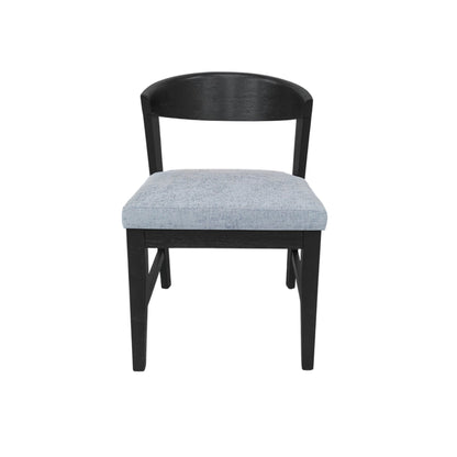 Cove Wood Back Chairs (Set of 2), Vintage Black