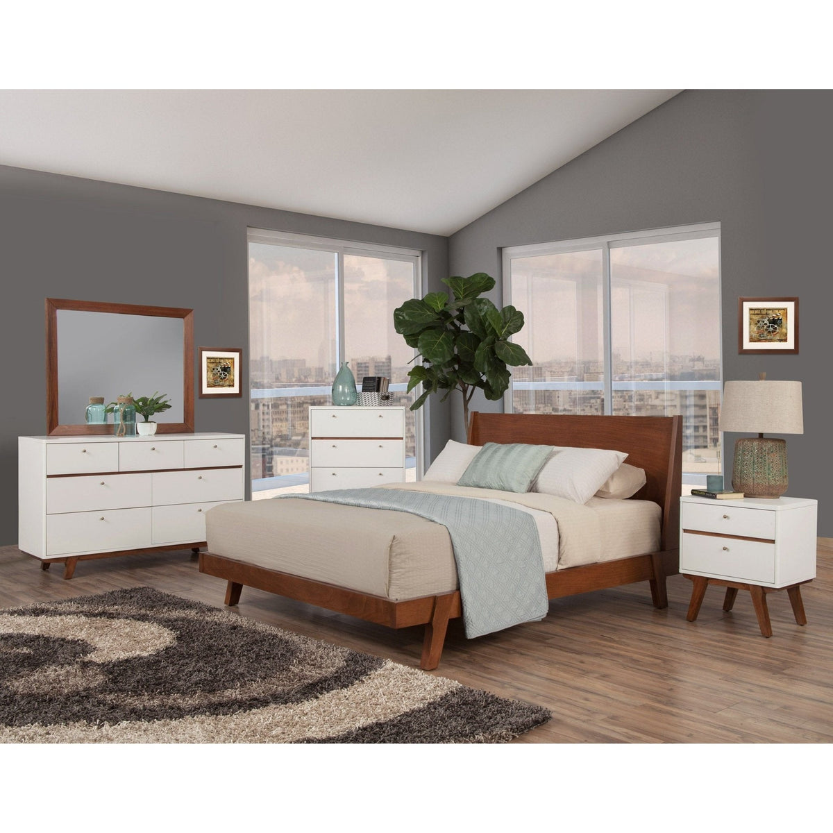 Dakota California King Platform Bed
