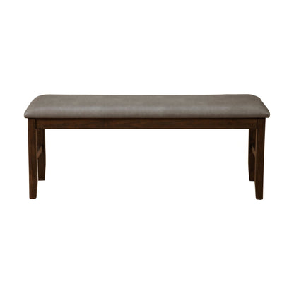 Emery Dining Bench, Walnut