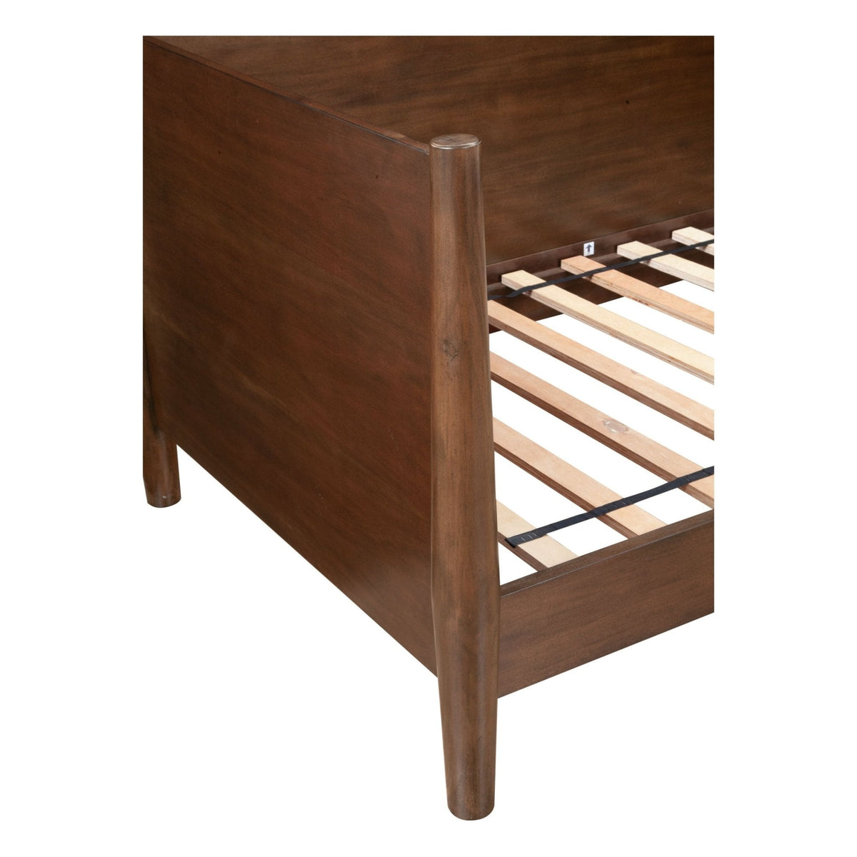 Flynn Mid Century Modern Twin Size Day Bed, Walnut