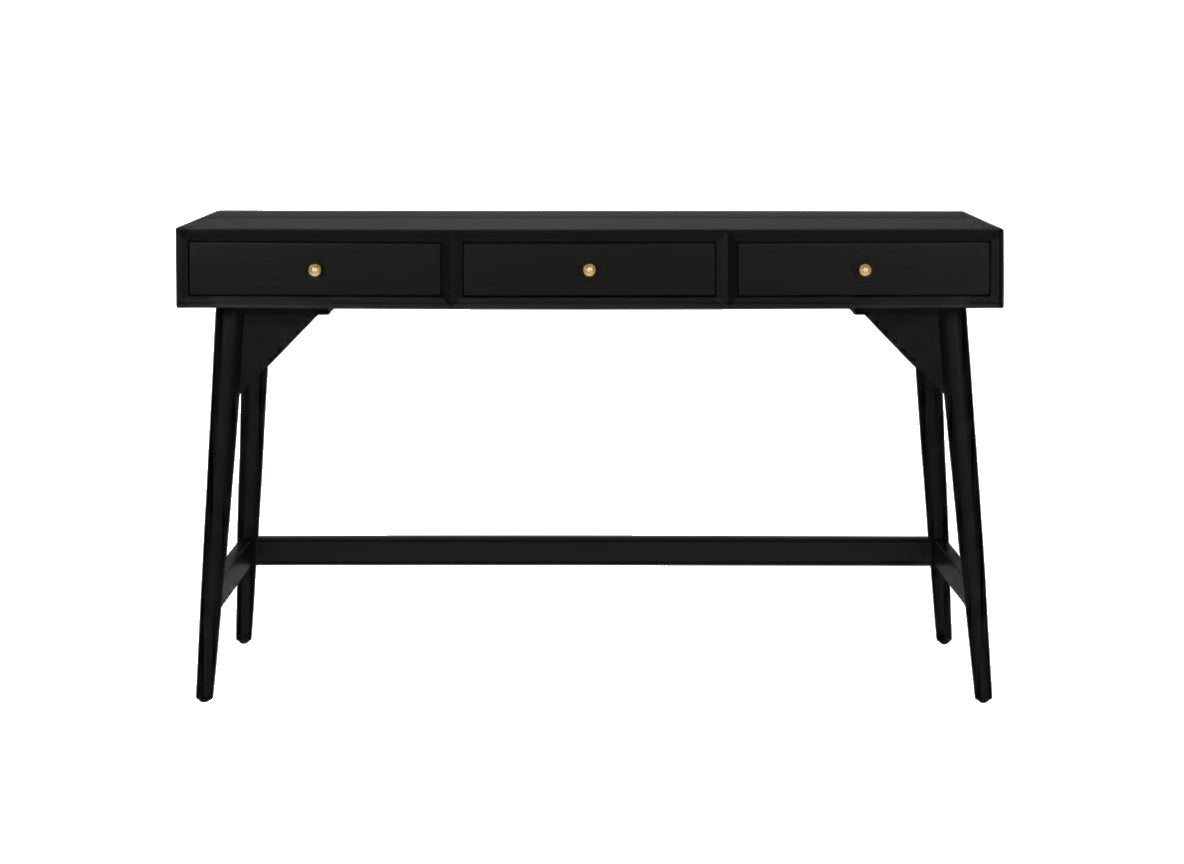 Flynn Large Desk, Black