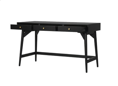 Flynn Large Desk, Black