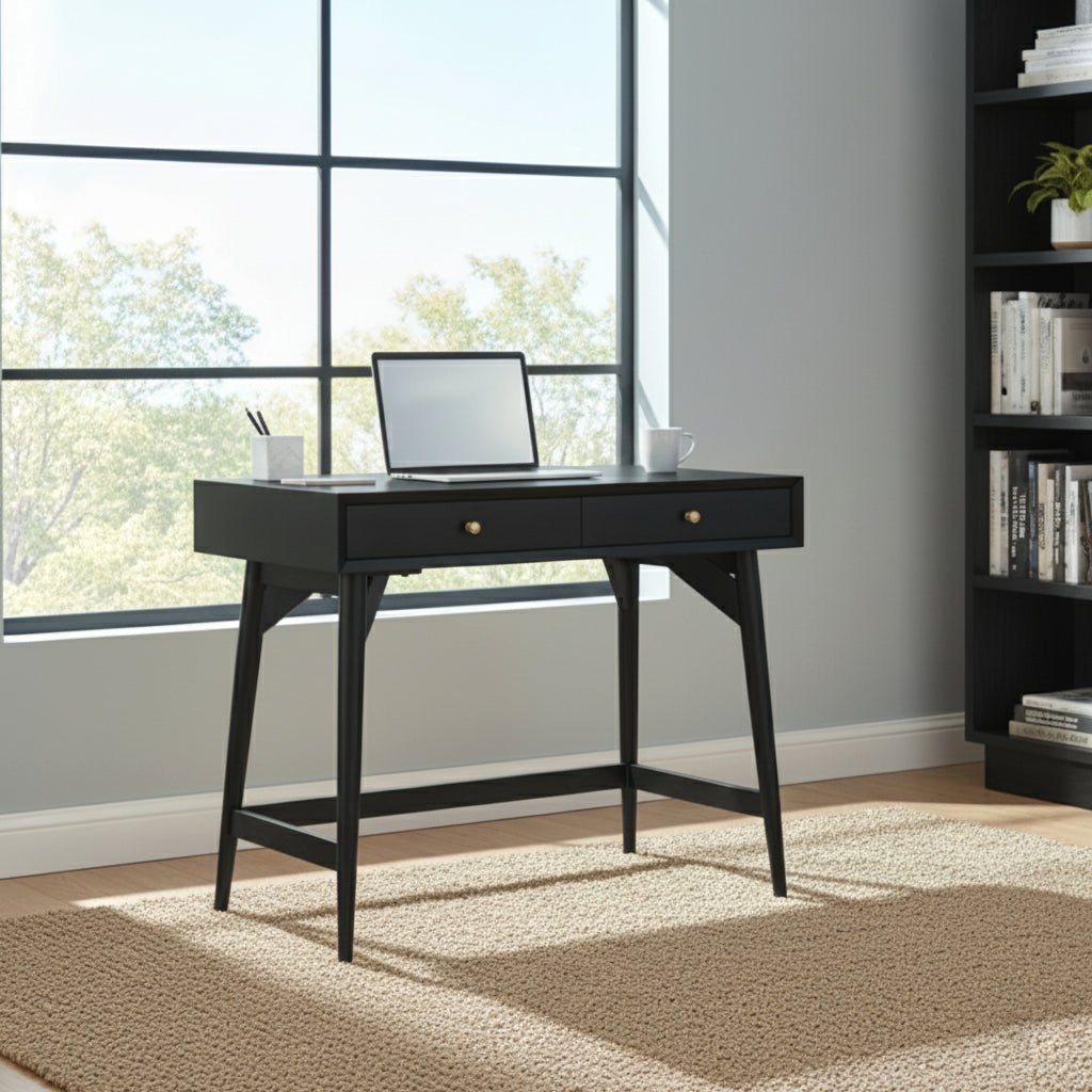 Flynn Mini Desk, Black