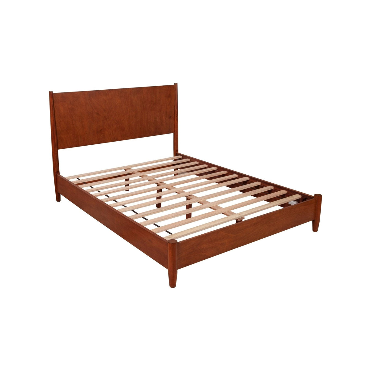 Flynn Standard King Platform Bed, Chestnut