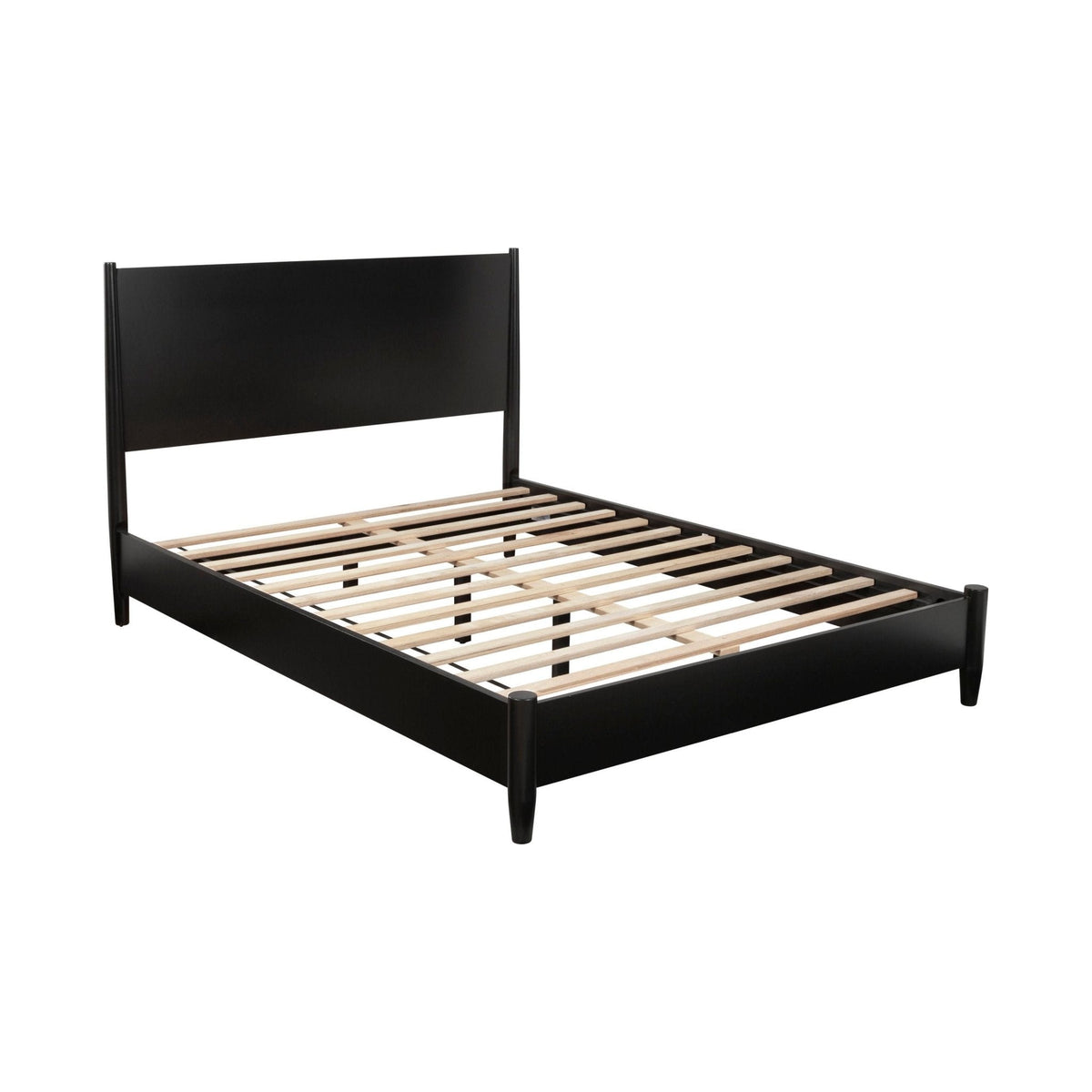 Flynn Full Platform Bed, Black