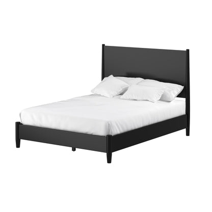 Flynn Standard King Platform Bed, Black