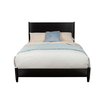 Flynn Queen Platform Bed, Black