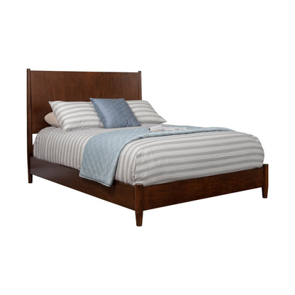 Flynn Full Platform Bed, Walnut