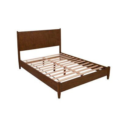 Flynn Standard King Platform Bed, Walnut