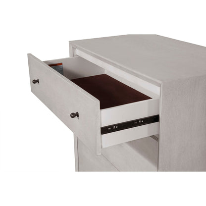 Flynn Mid Century Modern 3 Drawer Small Chest, Gray