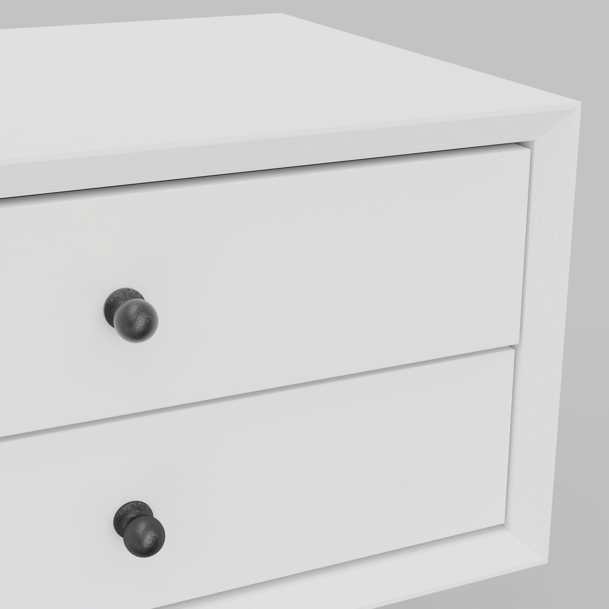 Flynn Small Nightstand, White
