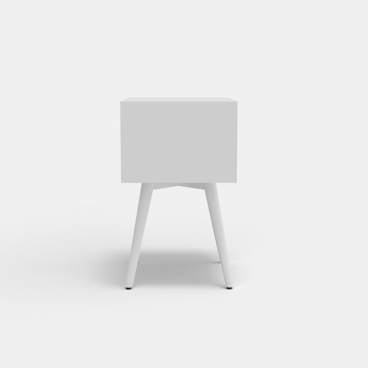 Flynn Small Nightstand, White