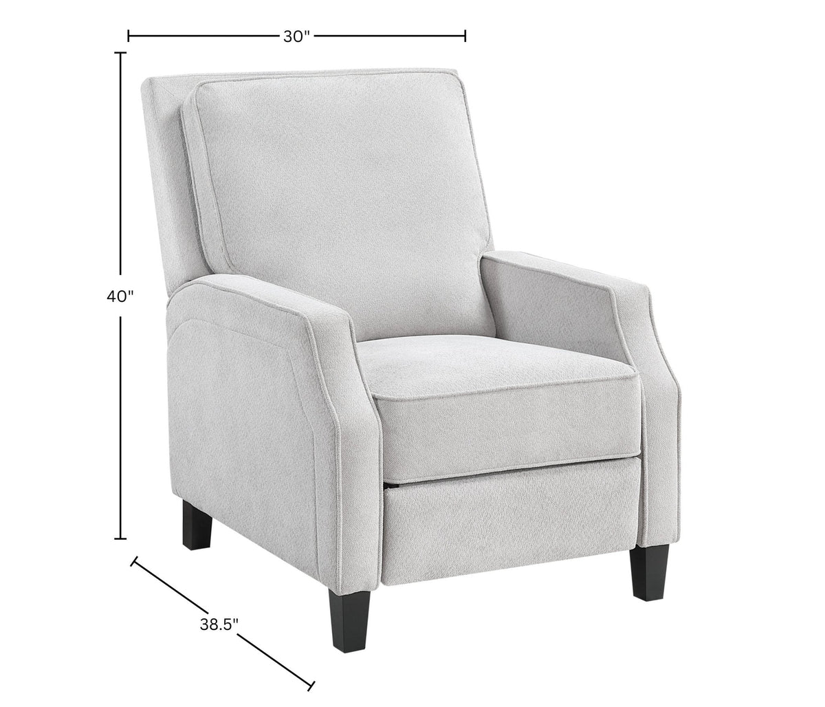 Inez Push Back Chair