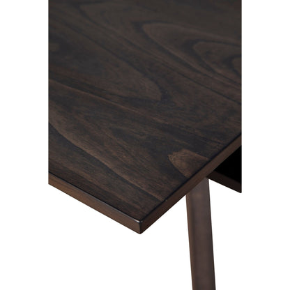 Lennox Rectangular Extension Dining Table, Dark Tobacco