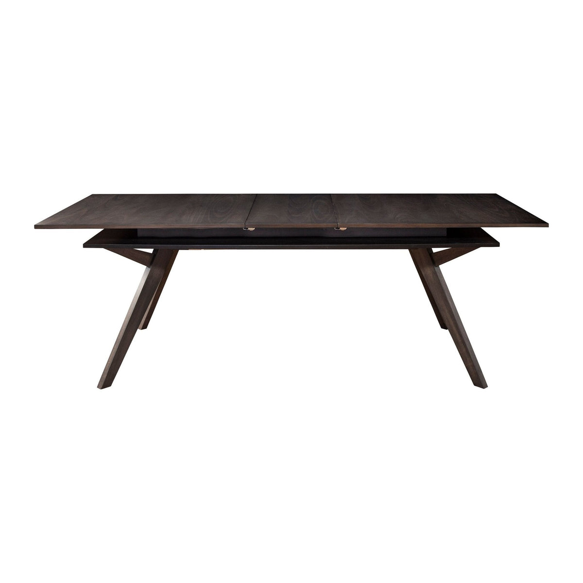 Lennox Rectangular Extension Dining Table, Dark Tobacco