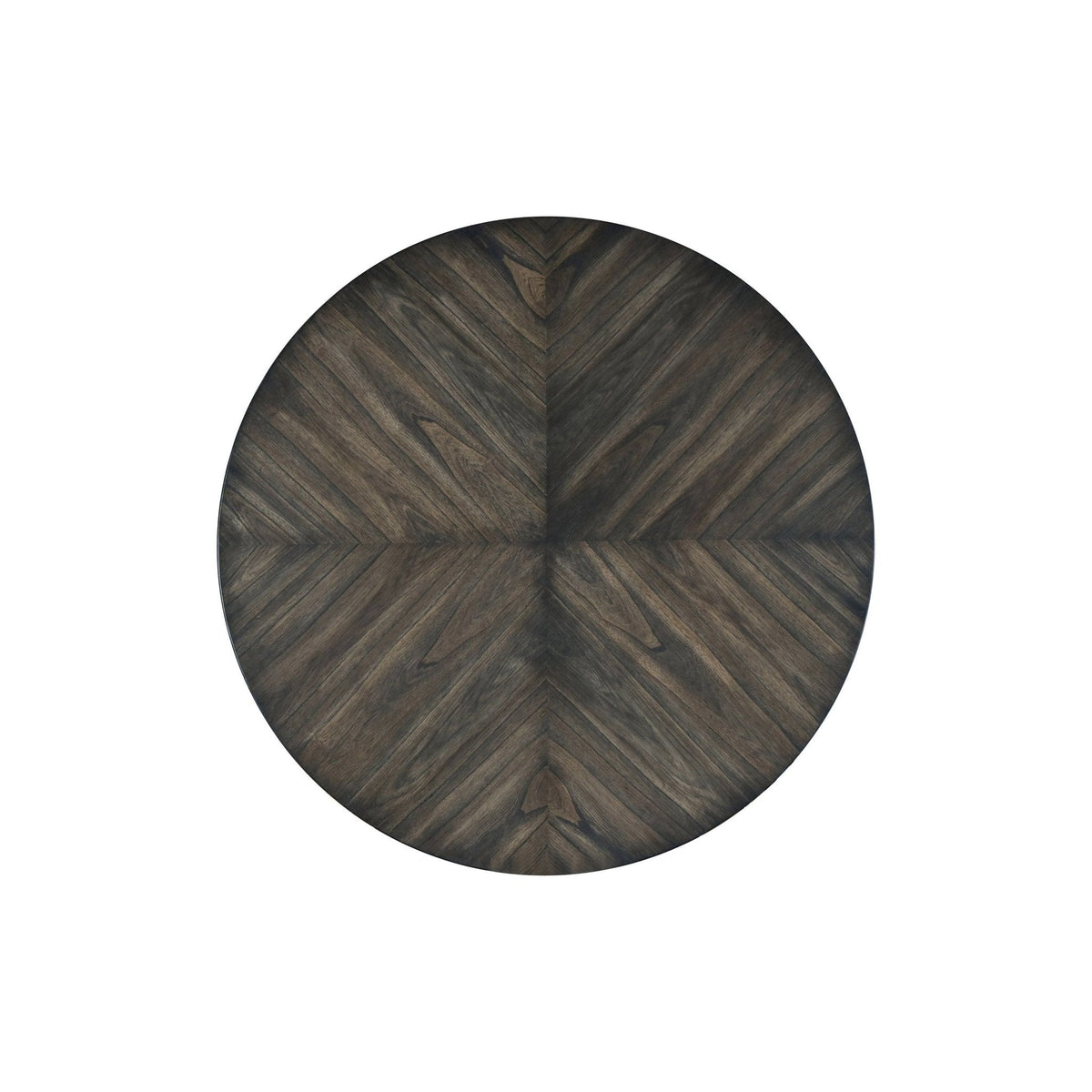 Lennox Round Dining Table, Dark Tobacco