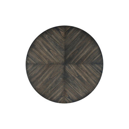 Lennox Round Dining Table, Dark Tobacco