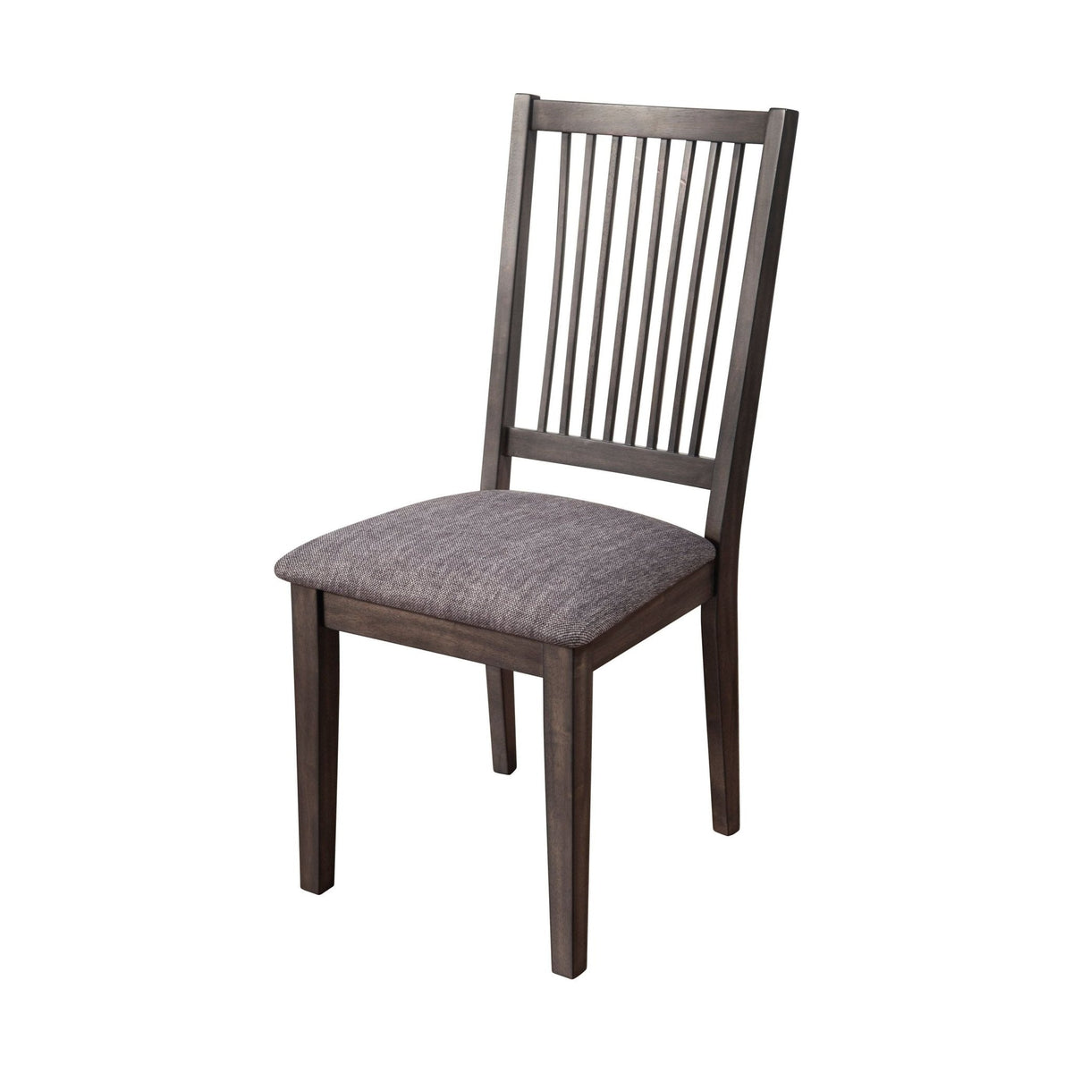Lennox Set of 2 Side Chairs, Dark Tobacco
