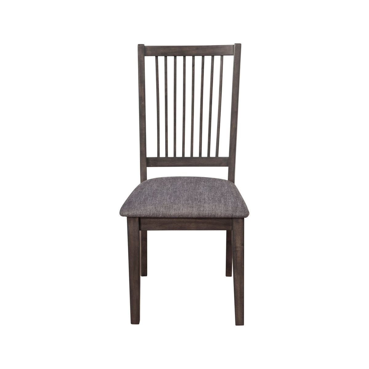 Lennox Set of 2 Side Chairs, Dark Tobacco