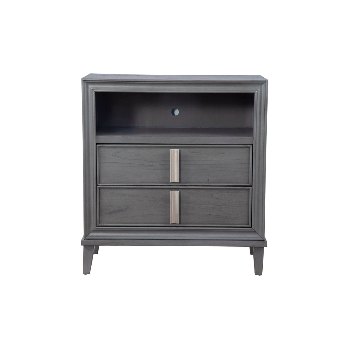 Lorraine TV Media Chest, Dark Grey