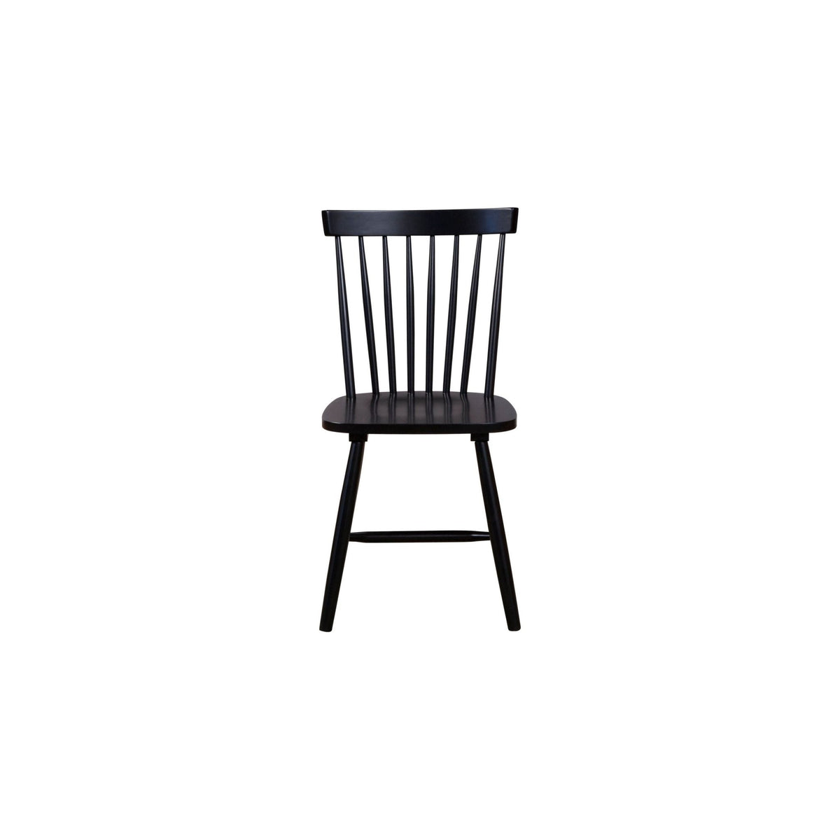 Lyra Set of 2 Side Chairs, Black