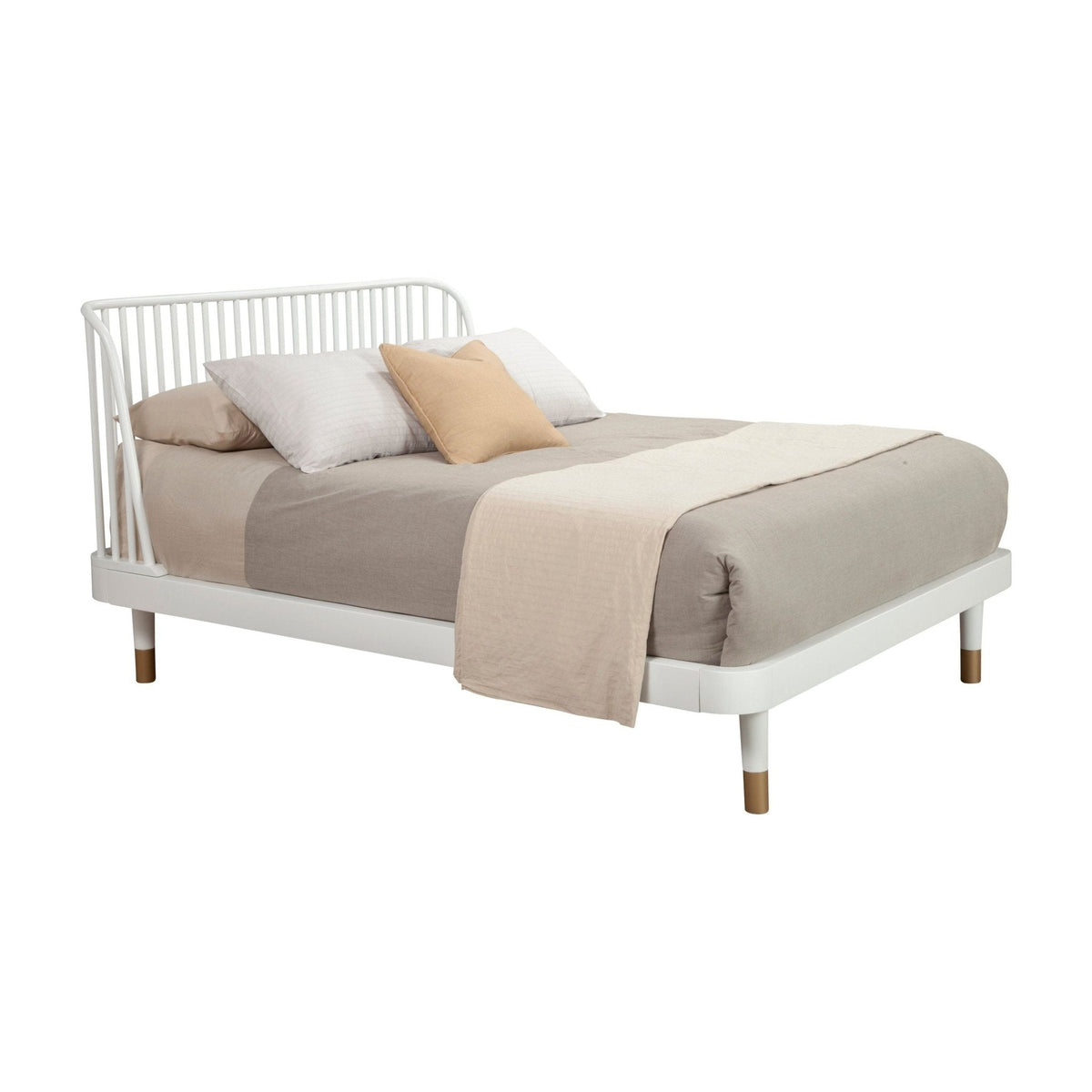 Madelyn Queen Slat Back Platform Bed