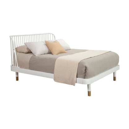Madelyn California King Slat Back Platform Bed