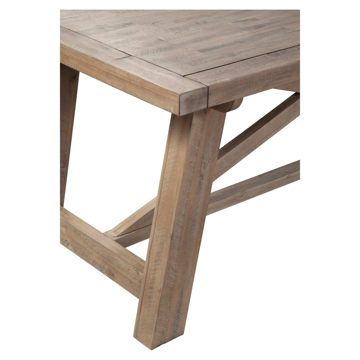 Newberry Extension Dining Table, Weathered Natural
