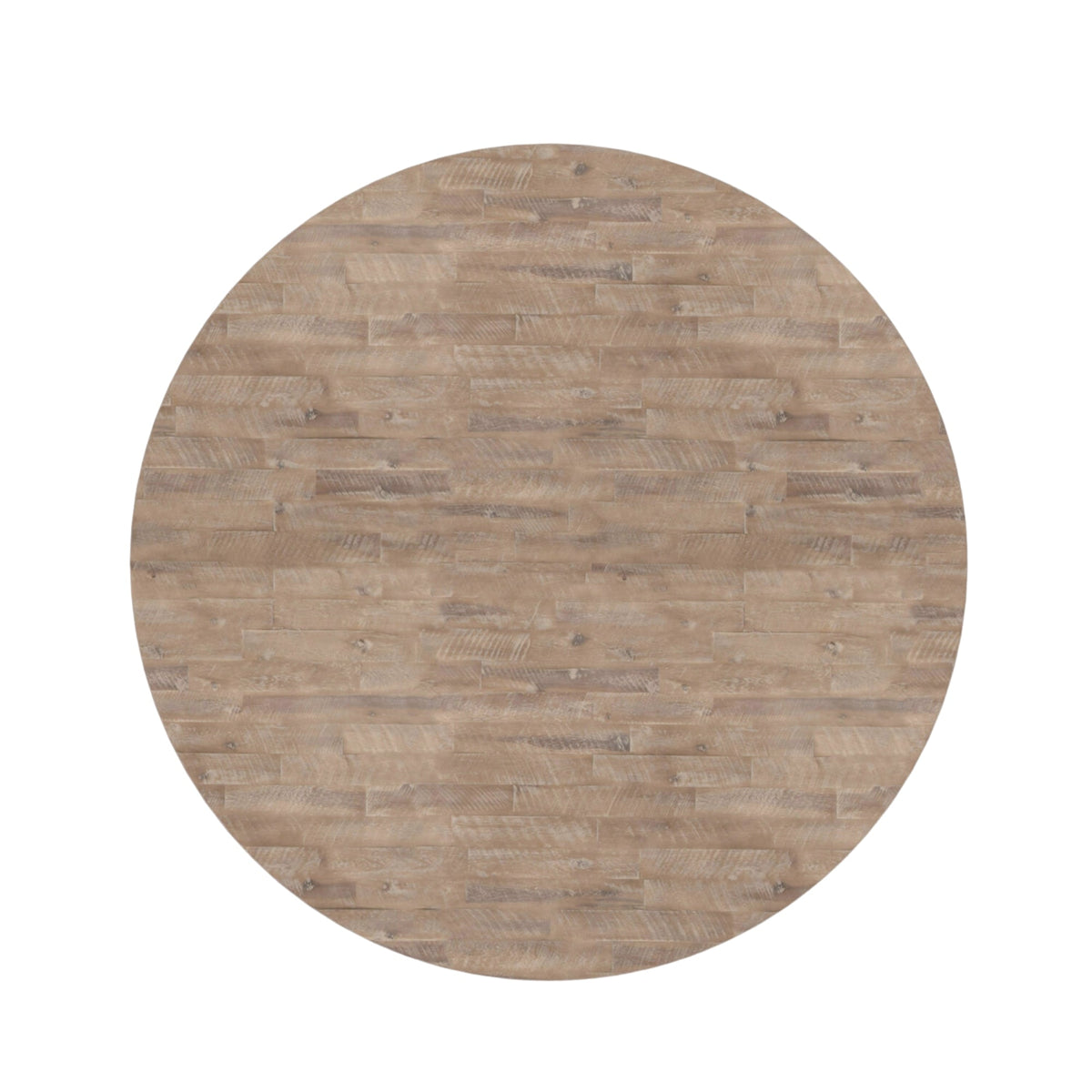 Newberry Round Dining Table, Weathered Natural