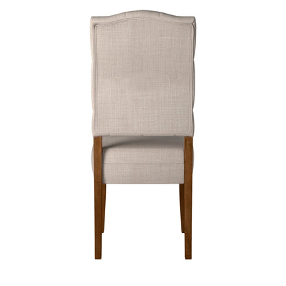 Newberry Set of 2 Side Chairs, Medium Brown
